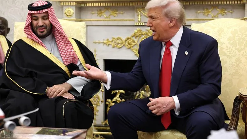 استقبال حافل بالبيت الأبيض.. ماذا قال بن سلمان وترمب عن اتفاقيات أبراهام؟